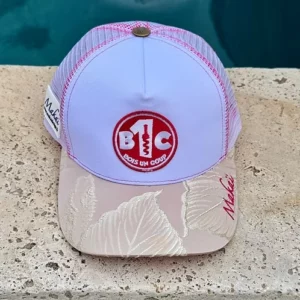 Casquette "Rose dust" x Makaï